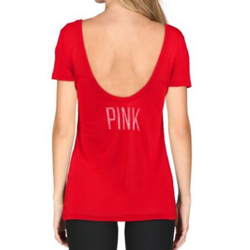 PINK Texas Rangers Baseball Tee - Picture 2 of 8